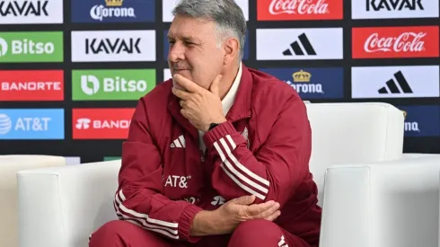 Gerardo Martino el día de la prelista para el Mundial Qatar 2022.