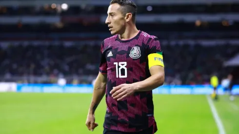 Andrés Guardado en la eliminatoria para la Copa del Mundo Qatar 2022.