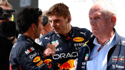 Pérez y Verstappen se sacaron chispas en el final del GP de Brasil.