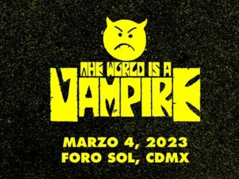 The World is a Vampire, el nuevo festival de música que llegará al Foro Sol en 2023