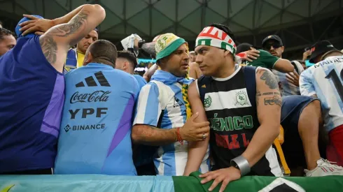 VIDEO: Fanáticos de México y Argentina, a los golpes en el Estadio Lusail