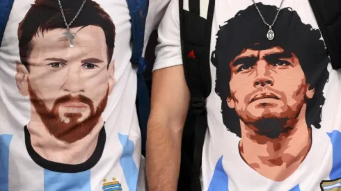 Lionel Messi y Diego Maradona formarán parte de los rituales de aficionados argentinos.