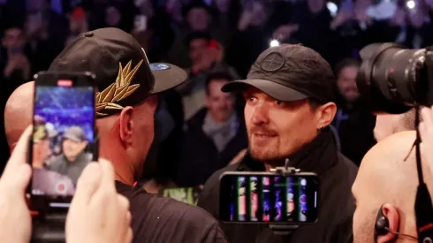 El desafío que Tyson Fury le echó a la cara a Oleksandr Usyk