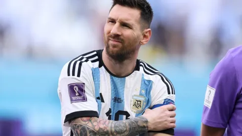 Lionel Messi con Argentina