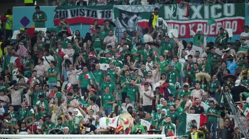 Afición mexicana en Qatar 2022.