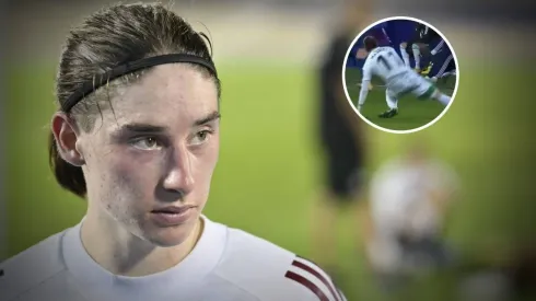 Marcelo Flores se lesionó con Real Oviedo