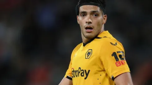 Raúl Jiménez vio el minuto de acción de Wolverhampton.
