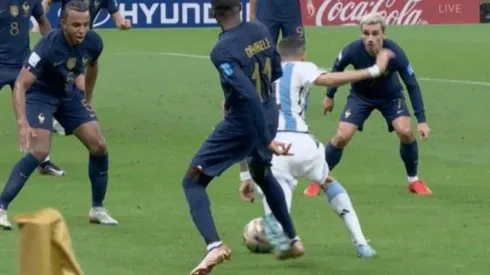 Argentina se puso en ventaja con un gol de Messi