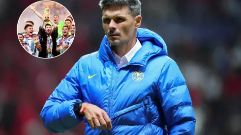 Ortiz se mostró emocionado tras la consagración de Argentina.