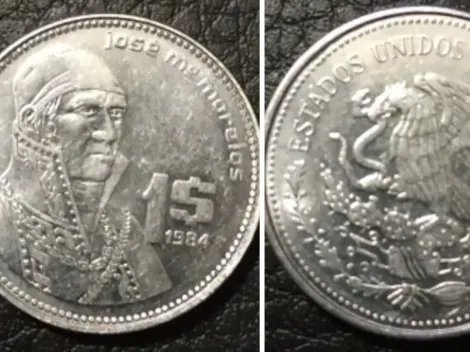 ¿Cómo reconocer la moneda de Morelos que vale casi medio millón de pesos?
