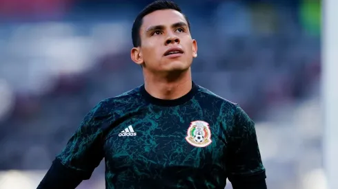 Luis Malagón con la selección mexicana preolímpica en 2021.