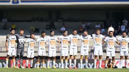 La primera alineación oficial de Sebastián Sosa con los Pumas.