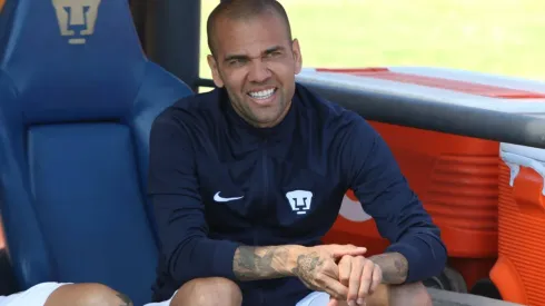 Juarez at Pumas Closing Tournament 2023 Of Mexican Football League January 8, 2023, Mexico City, Mexico: Dani Alves of P