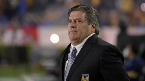 Miguel Herrera con Tigres en el torneo Apertura 2022.