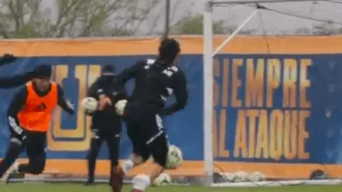 Lainez se lució en la práctica de Tigres