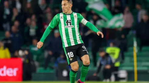 Andrés Guardado llegó a 153 partidos con el Betis ante el Celta de Vigo.