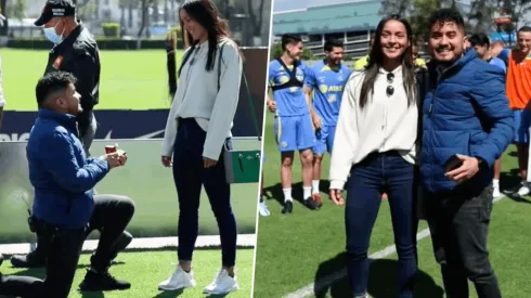 Entrenamiento y pedido de matrimonio en Coapa.