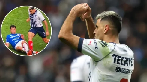 Berterame se salvó de la expulsión y le dio la victoria a Monterrey.