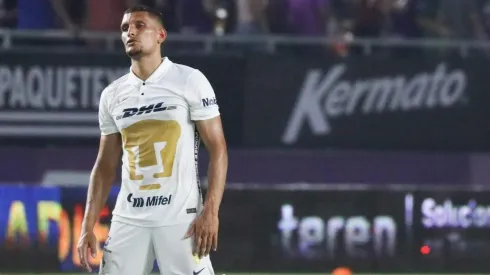 Higor Meritao en su visita al estadio Mazatlán.
