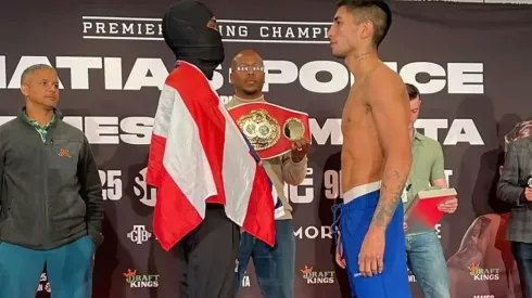 Ponce y Matías se enfrentan por el Título Mundial Vacante FIB Superligero.