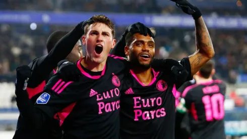 El Bebote volvió a convertir con el Feyenoord