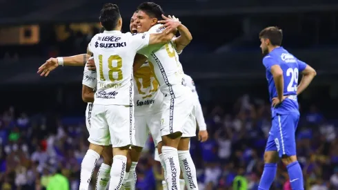Pumas y Cruz Azul la última vez que se vieron en el Azteca.