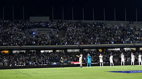 La Rebel durante un recibimiento en CU.