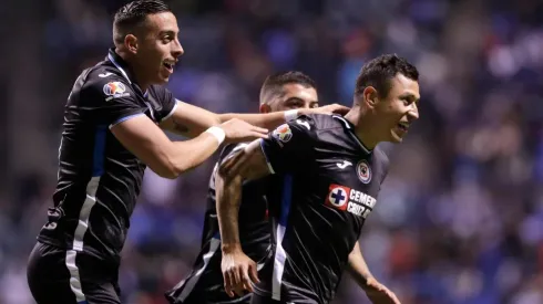 "Cata" Domínguez festeja ante Puebla.