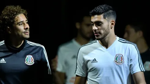 Ochoa y Jiménez fueron abucheados en el Estadio Azteca, ante Jamaica.