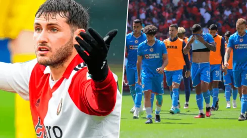 Santi Giménez se metió en la actualidad de Cruz Azul.