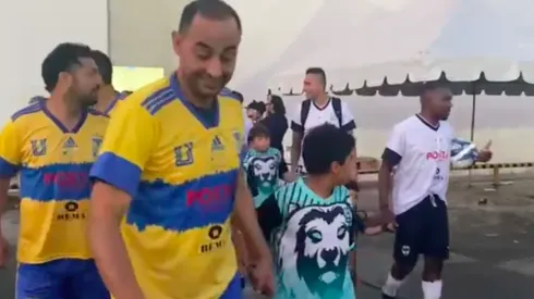 Walter Gaitán disputó el Clásico de Leyendas