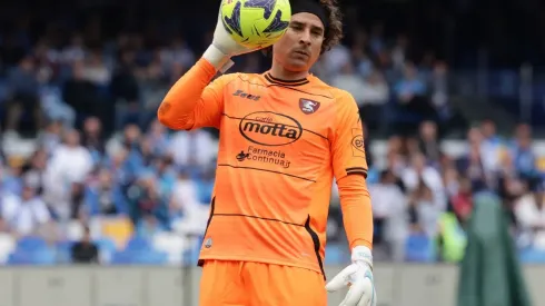 Guillermo Ochoa of US Salernitana during the Serie A football match between SSC Napoli and US Salernitana at Diego Arman