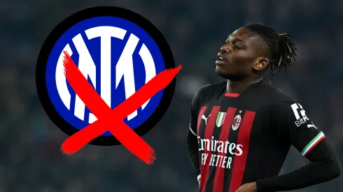 Rafael Leao se pierde el Milan vs. Inter