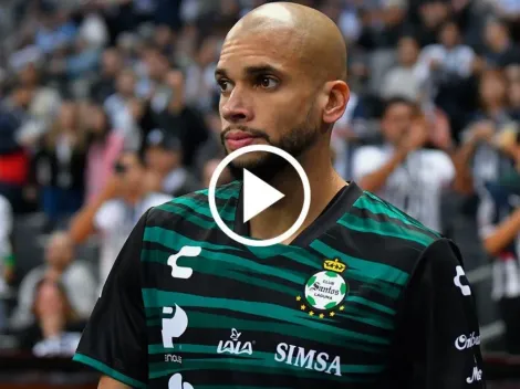 Así fue el polémico gol que le anularon a Doria frente a Rayados por el Clausrua 2023