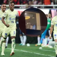 Jugadores de América celebraron el pase de Tigres a la Gran Final