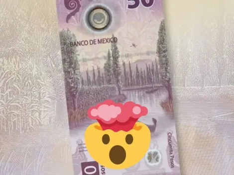 La razón por la que este billete de 50 pesos del ajolote VALE MÁS de 2 millones
