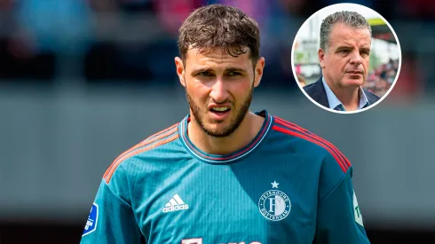 Santiago Giménez, presionado para continuar en Feyenoord