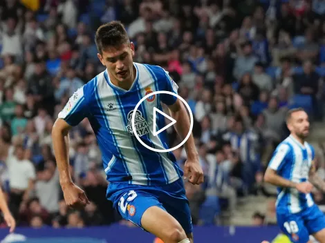 César Montes anotó un gol clave para la permanencia de Espanyol en LaLiga