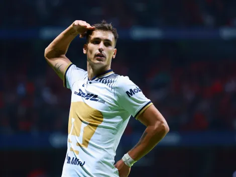 Juan Dinenno habló sobre su polémico festejo en el Pumas vs. Tigres UANL