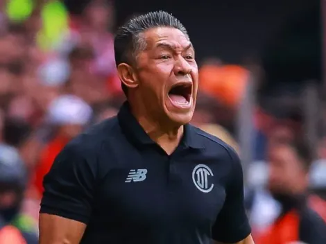 Nacho Ambriz explota tras el empate de Toluca ante Chivas