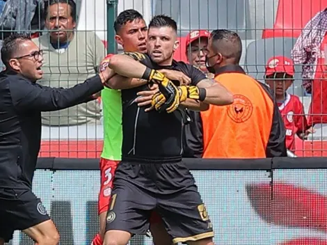 Así fue el momento de furia de Tiago Volpi tras el Toluca vs. Querétaro