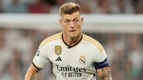 Toni Kroos se clasificó con el Real Madrid a los octavos de final de la Champions League 2023/24.