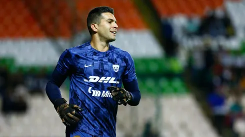 El arquero ya palpita el partido.