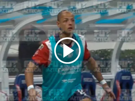 [VIDEO] La sensacional reacción de 'Chicharito' en el gol de Cade Cowell ante Pumas