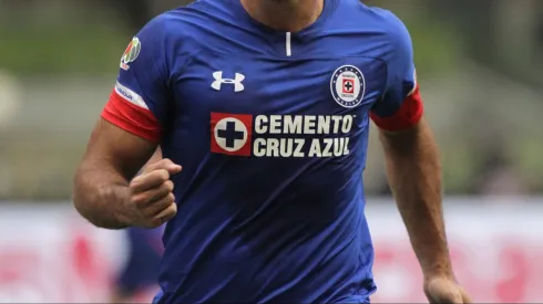 EUM20181110DEP23.JPG CIUDAD DE MÉXICO, Soccer/Futbol-Cruz Azul.- Martín Cauteruccio celebra gol en el encuentro ante Lobos BUAP en el Estadio Azteca, este sábado 10 de noviembre, partido correspondiente a la jornada 16 del Apertura 2018. Foto: Agencia EL UNIVERSAL/Carlos Mejía/MAR EDITORIAL USE ONLY PUBLICATIONxNOTxINxMEX Copyright: xx CARLOSxMEJIAx universalpix443363
