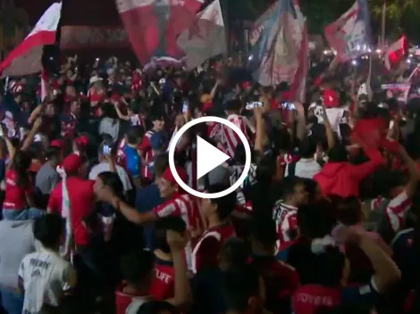 Chivas: impresionante serenata a horas del Clásico Nacional