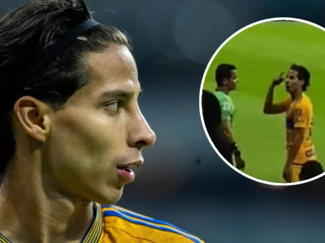 El picante gesto de Diego Lainez a la afición del América