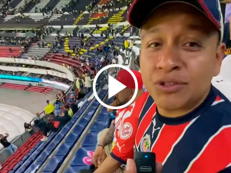 Aficionados de Chivas se van contentos del Azteca: "Les ganamos en su casa"