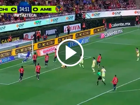 VIDEO: Impresionante doble atajada del 'Tala' Rángel para salvar a Chivas ante América