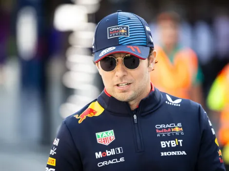 Checo Pérez le mete presión a Verstappen en el GP de Japón